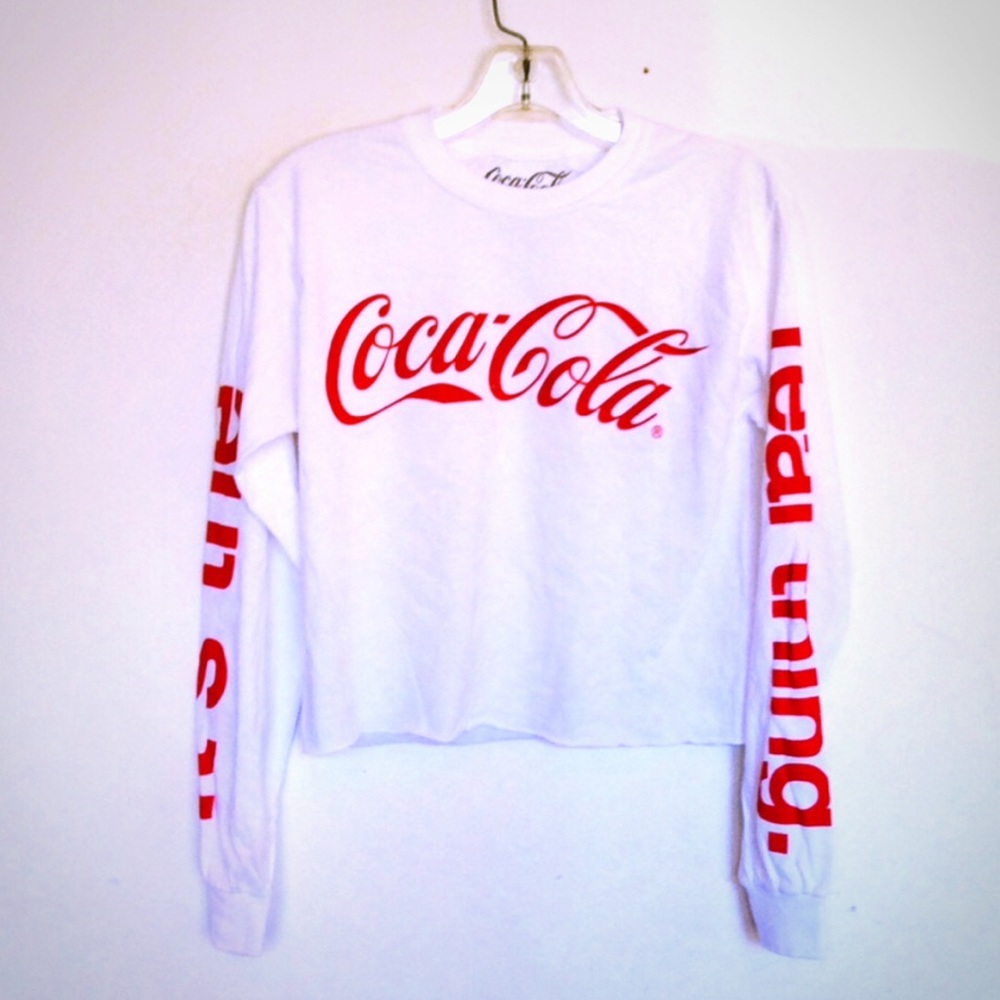 It’s The Real Thing Coca Cola Crop T shirt